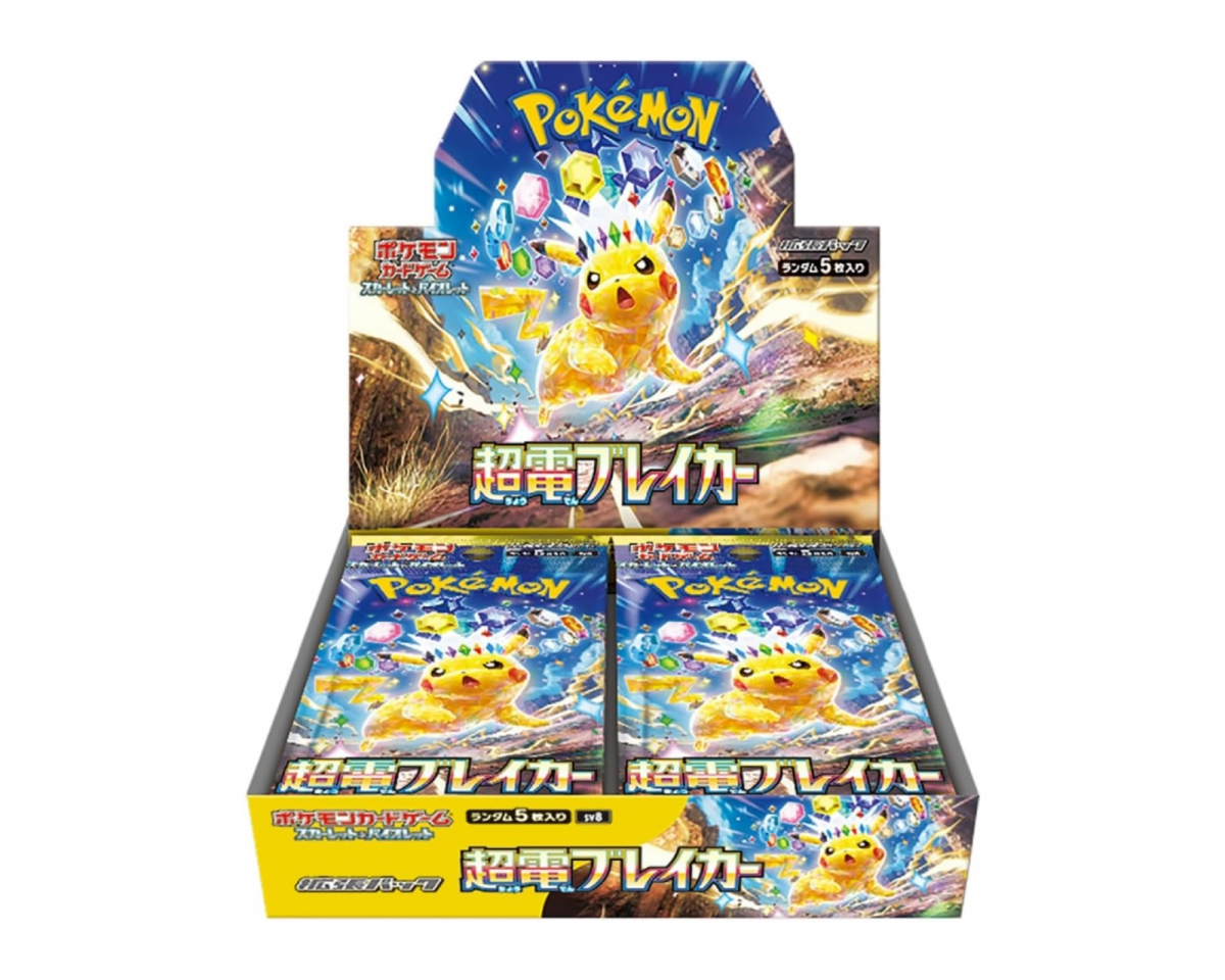 Pokémon Scarlet & Violet: Super Electric Breaker SV8 Booster Box (Japanese