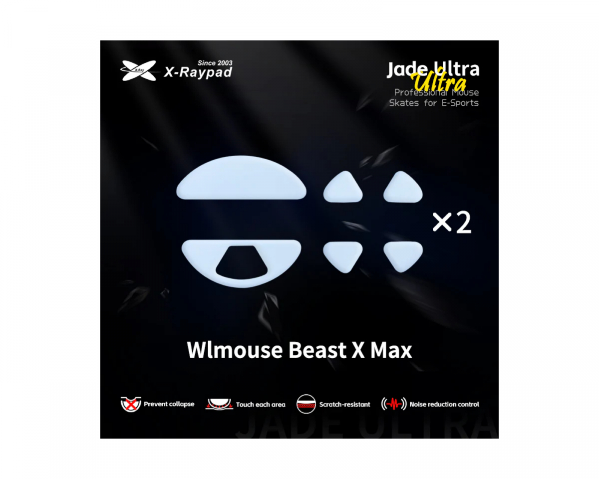 Jade Ultra Skates för WLmouse Beast X Max