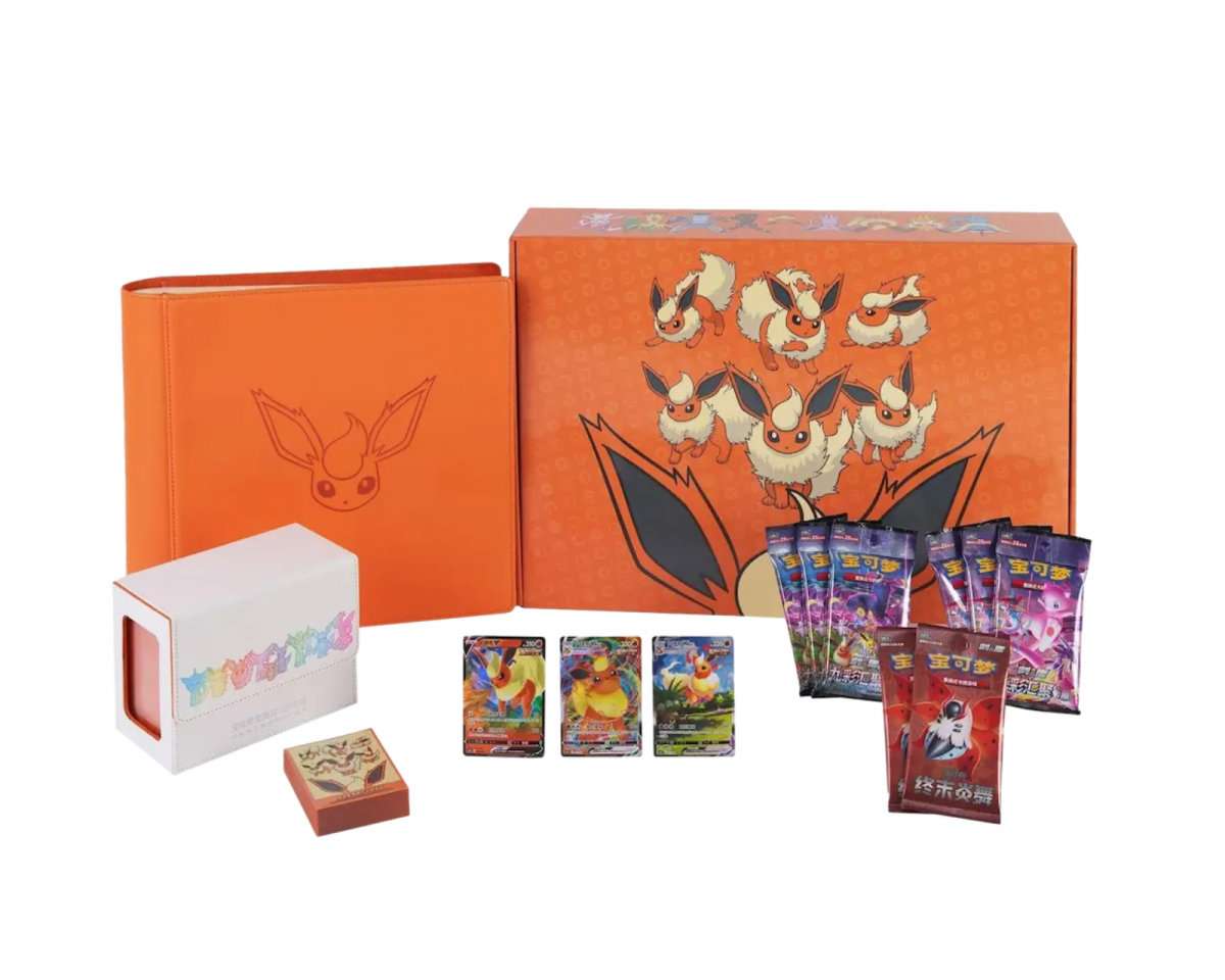Pokémon Flareon VMAX Gift Box (Simplified Chinese)