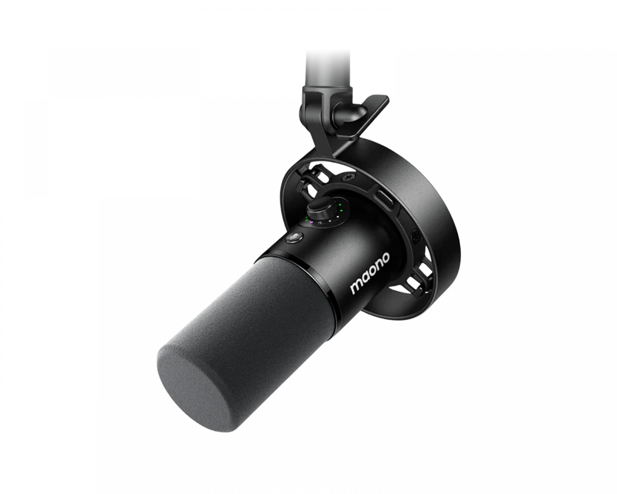 Maono PD300X USB/XLR Mikrofon - Dynamisk Mikrofon - Svart