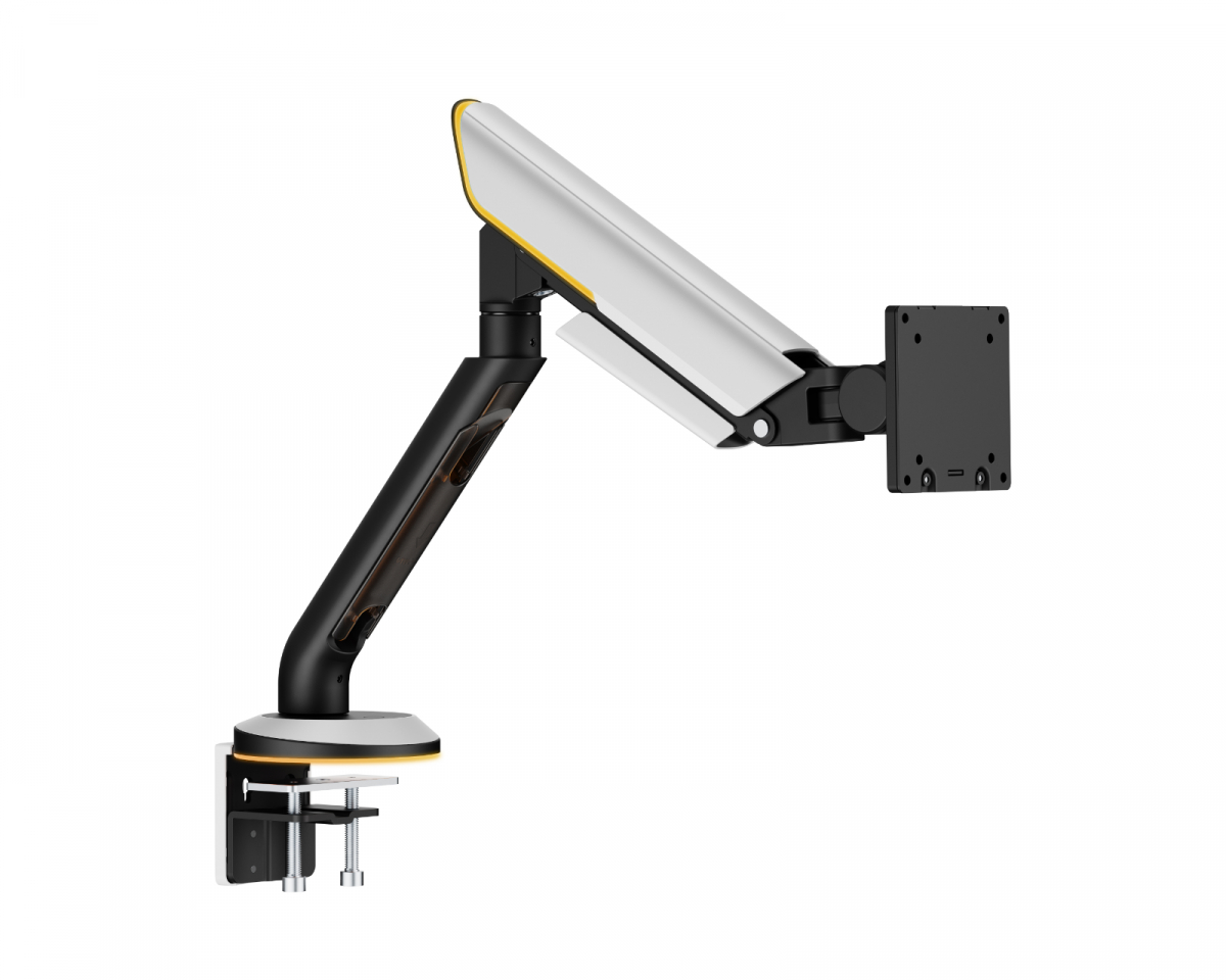 MaxMount Titan Heavy-Duty Monitorarm med RGB 24″-57″