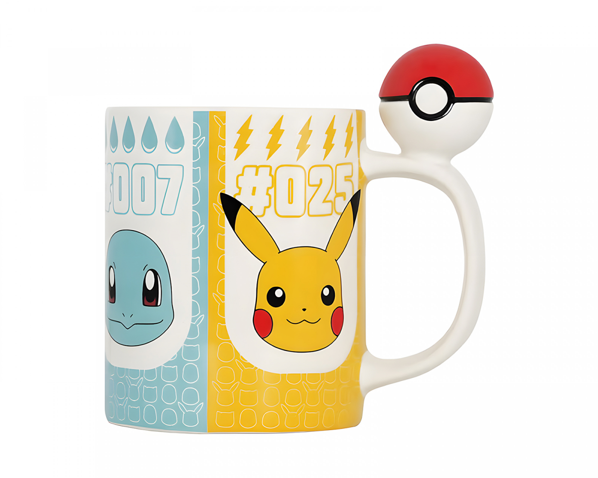 Abysse Pokémon Mugg med 3D-handtag - Pokéball
