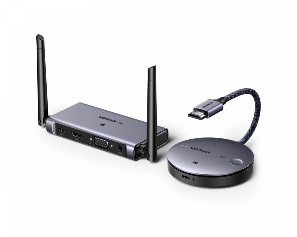 UGREEN Trådlös HDMI-sändare och mottagare - 4K@30Hz