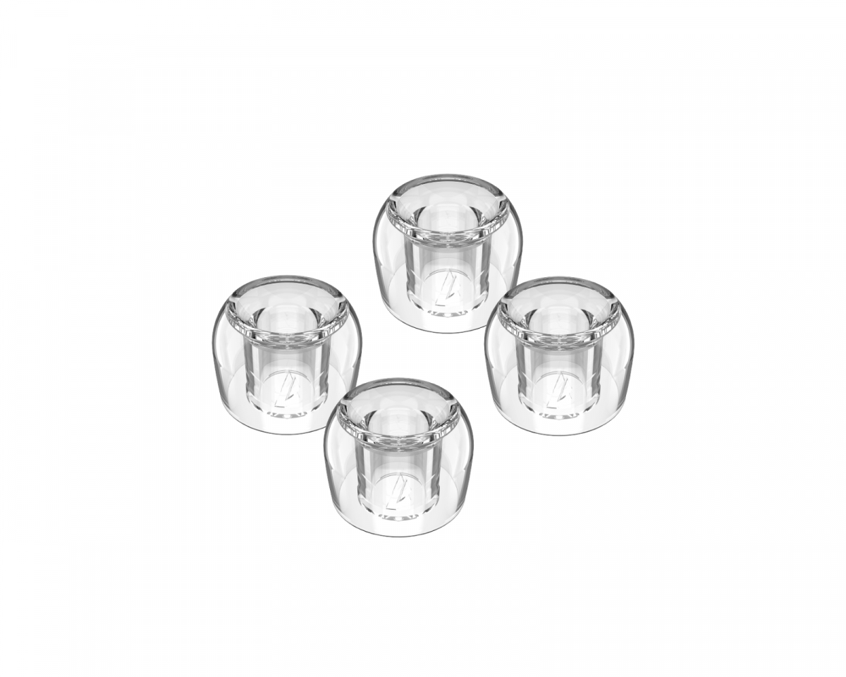 Divinus Prism - Wide Bore - In-Ear Tips - 2 Par (L)