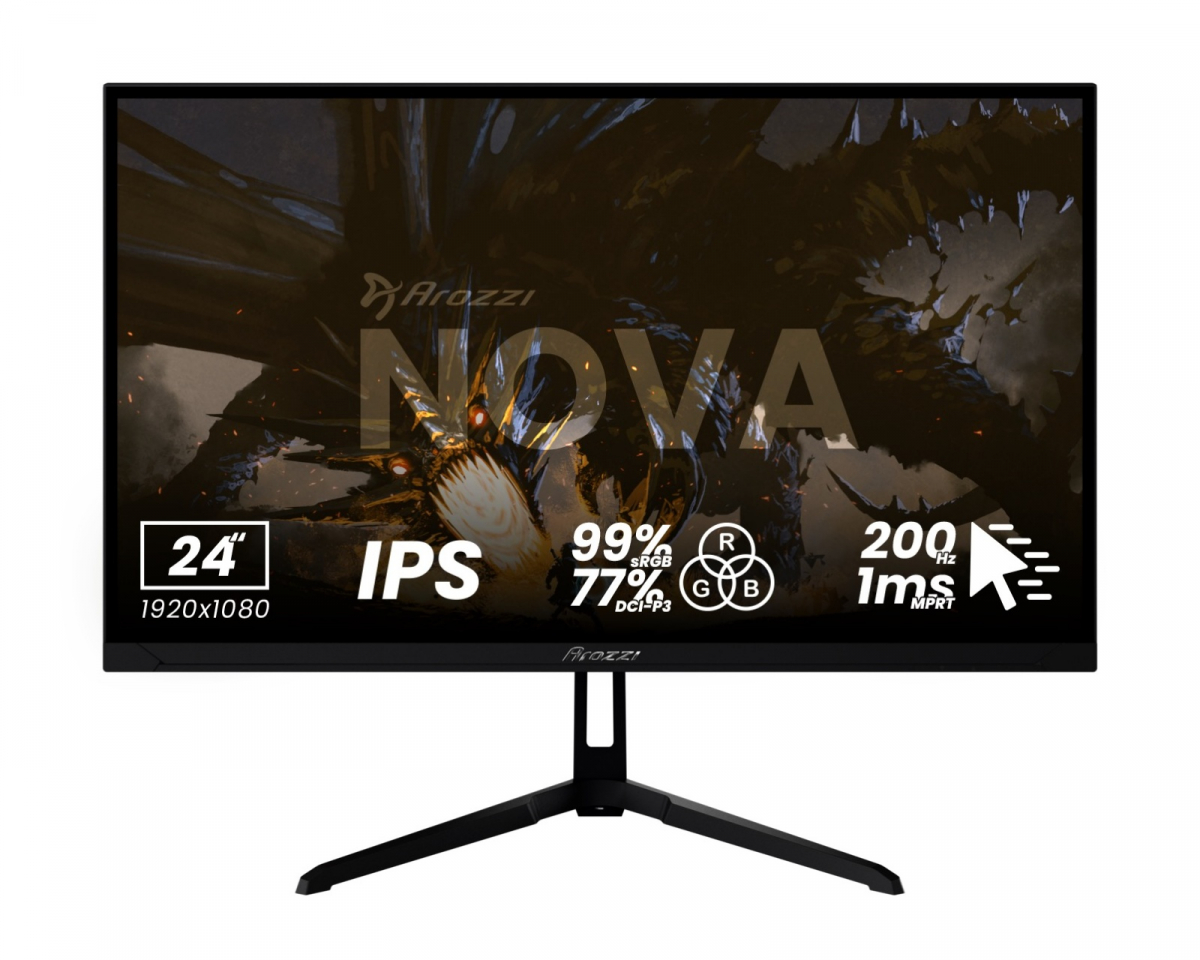 Nova 24“ IPS 1920x1080 200Hz Spelmonitor