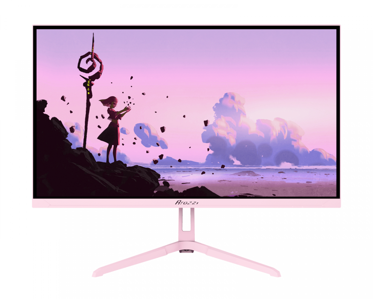 Arozzi Nova 24“ IPS20x1080 200Hz Gaming Monitor - Rosa