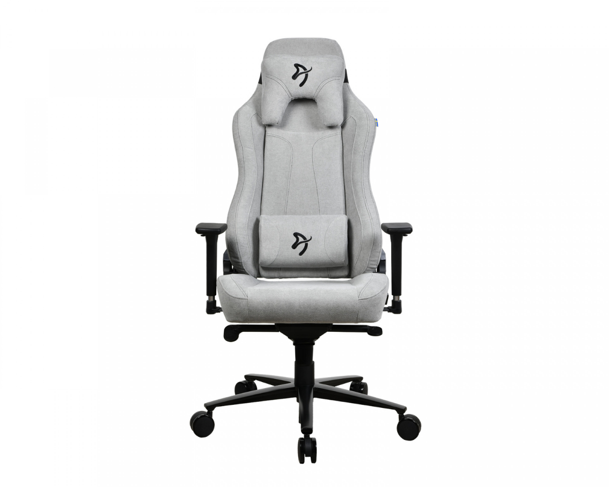 Arozzi Vernazza Soft Fabric Gamingstol - Ljusgrå