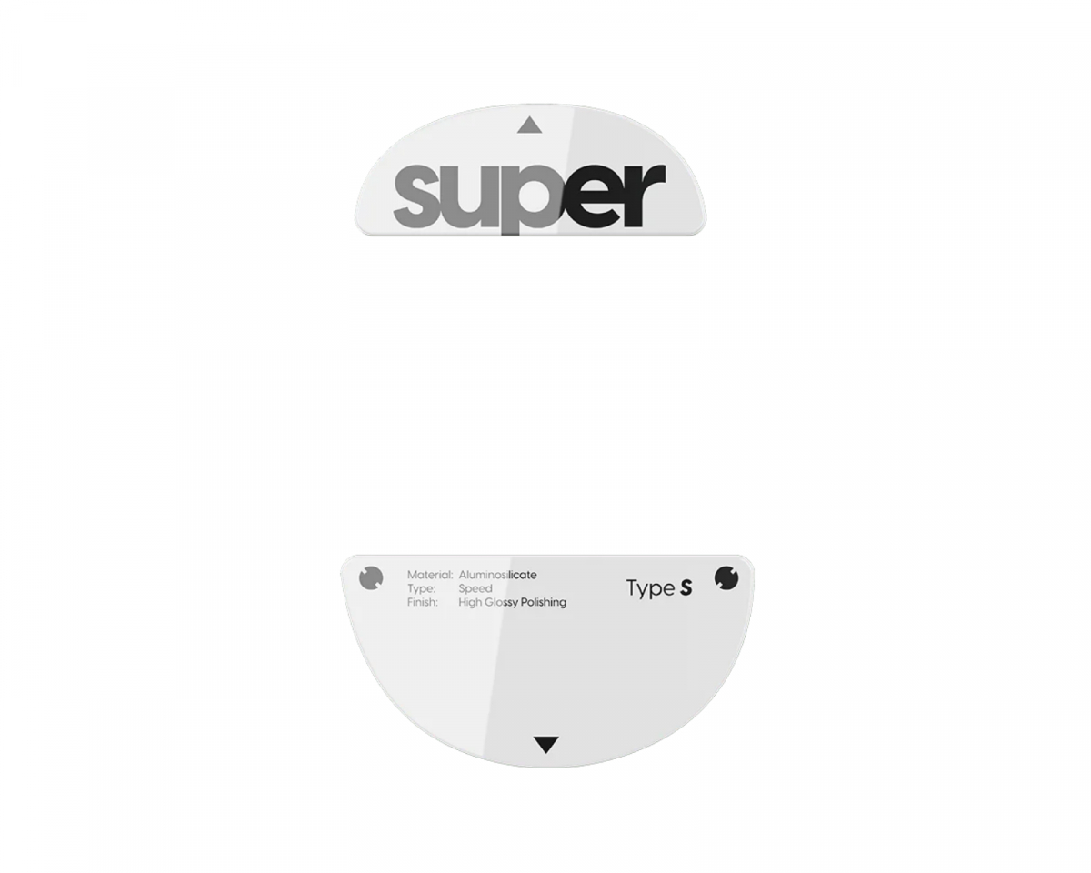 Superglide Glass Skates Type-S för JV-X - Vit