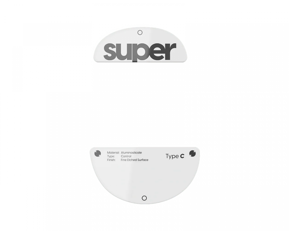 Superglide Glass Skates Type-C för JV-X - Vit