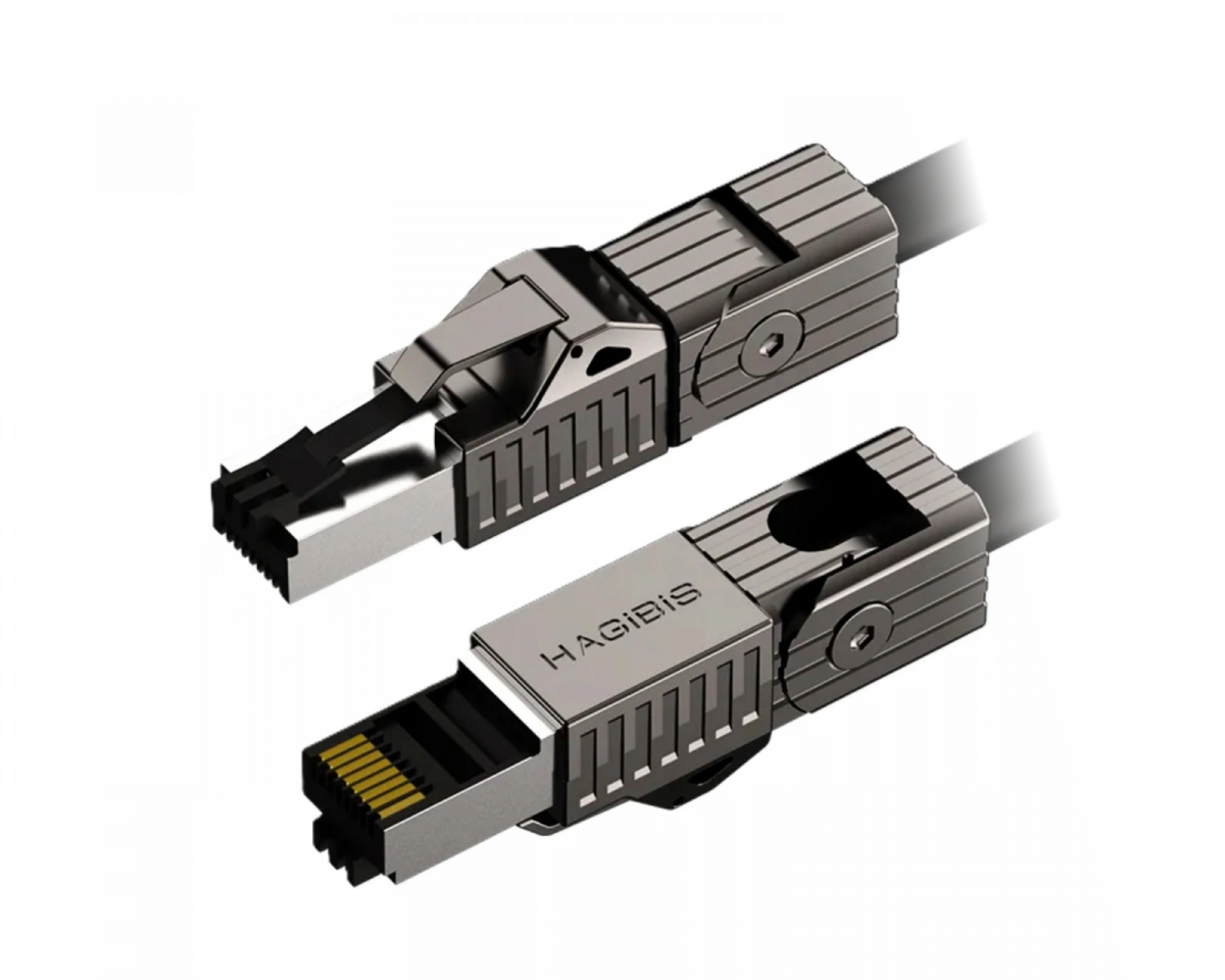 Cat8 Ethernet Cable 40Gbps 360° Rotation