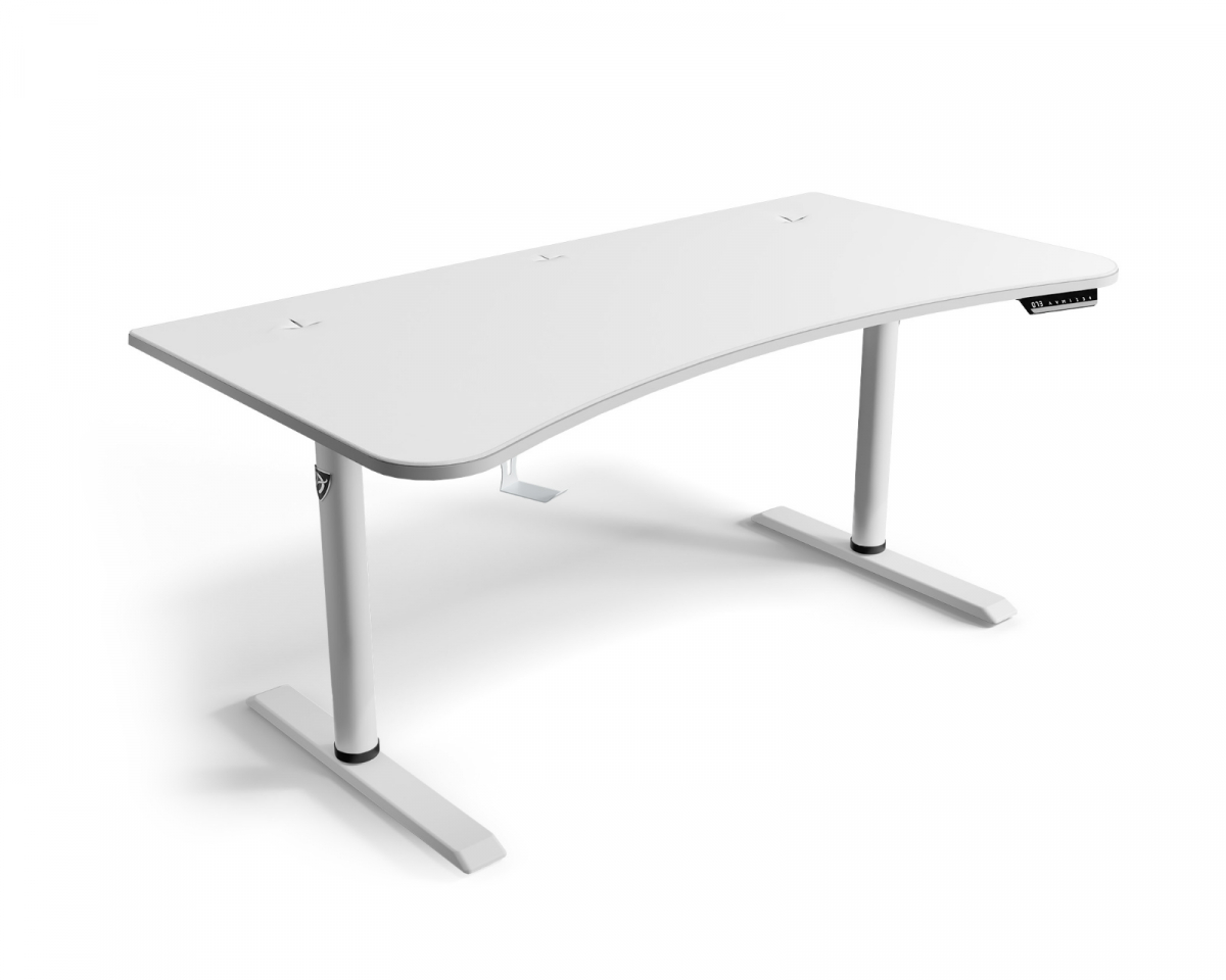 Arozzi Arena Moto Gaming Skrivbord - Vit