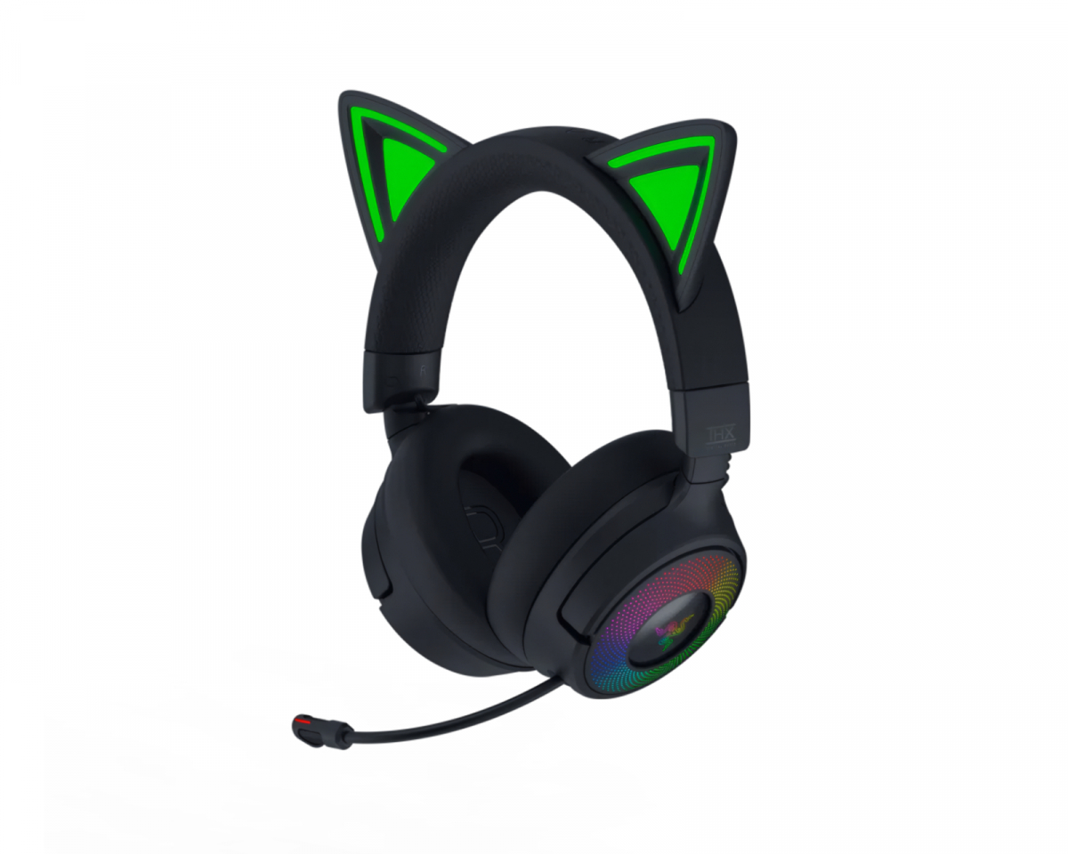 Razer Kraken Kitty V3 PRO Trådlöst Gaming Headset - Svart