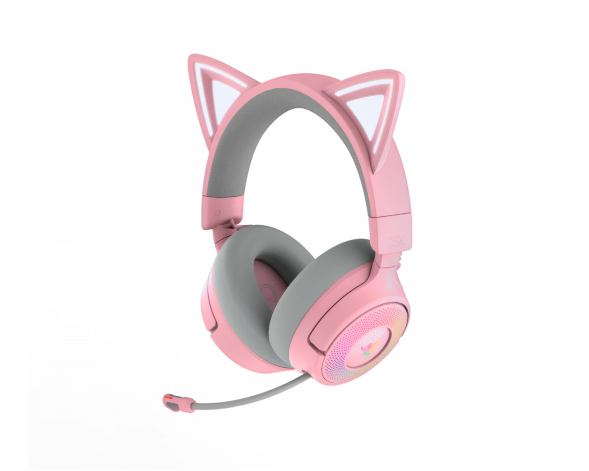 Razer Kraken Kitty V3 PRO Trådlöst Gaming Headset - Quartz