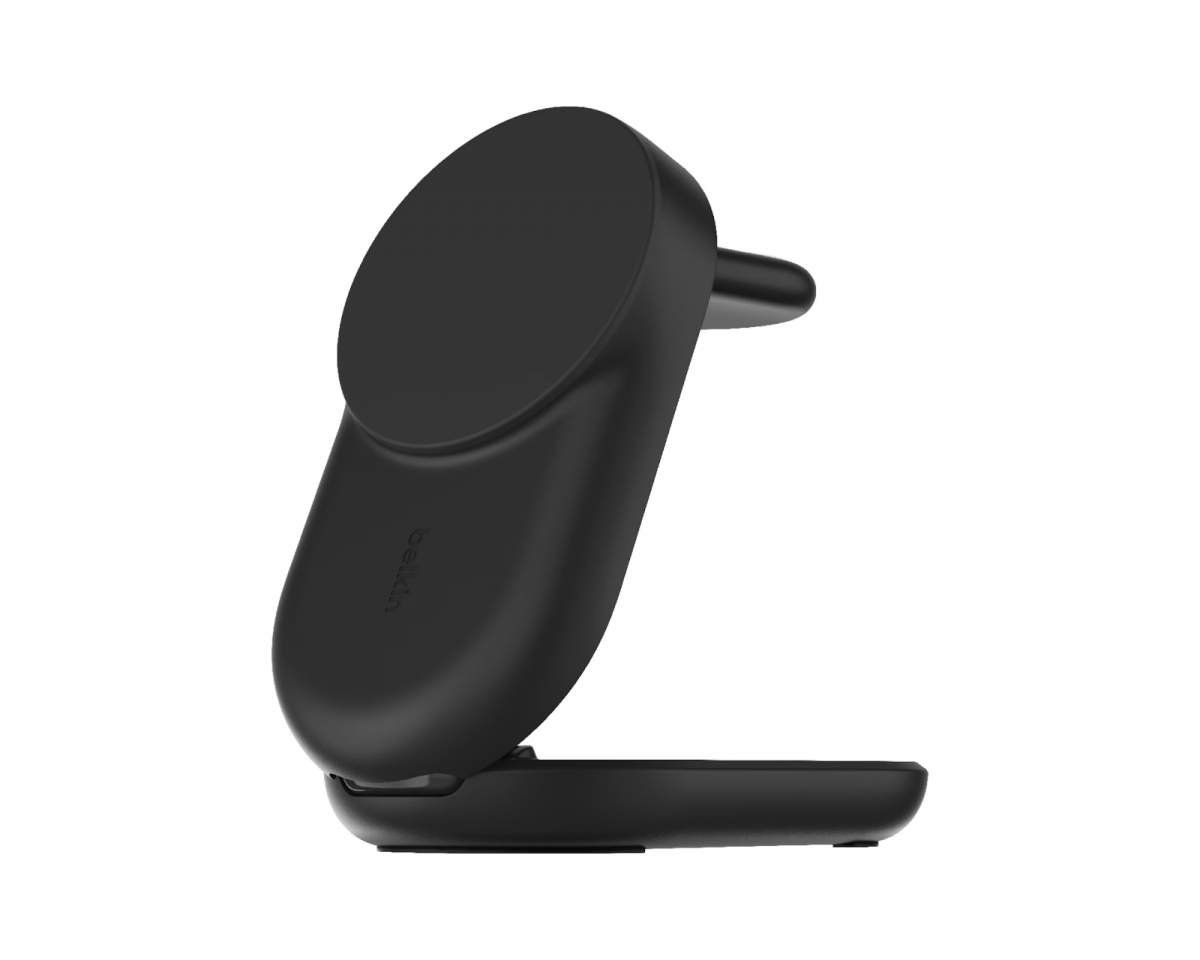 Belkin UltraCharge 3-i-1 Qi2 Trådlös Laddare - Svart