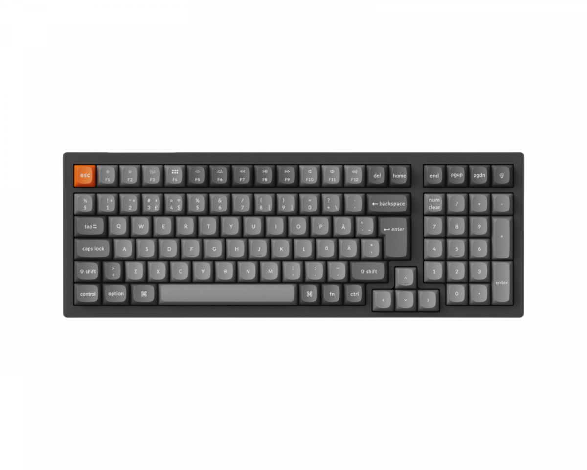 K4 MAX Trådlöst QMK/VIA Tangentbord [Keychron Super Red]