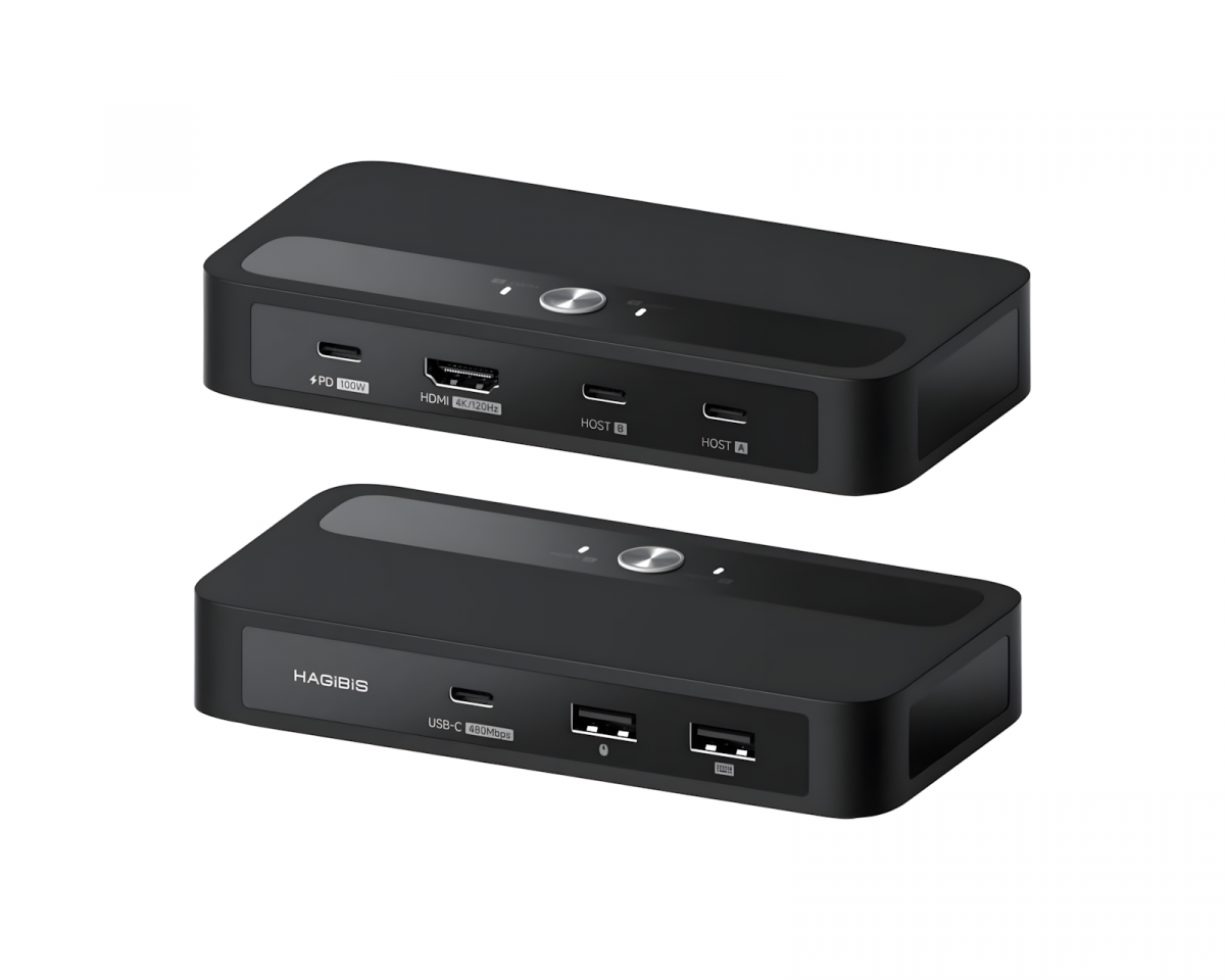 4K USB-C KVM Switch Hub