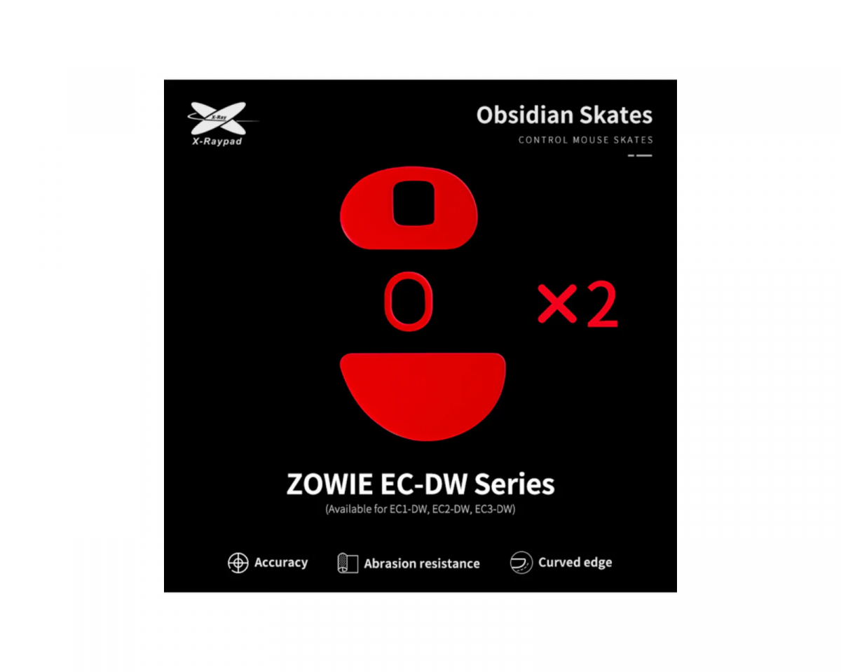 Obsidian Skates För Zowie EC-DW Series