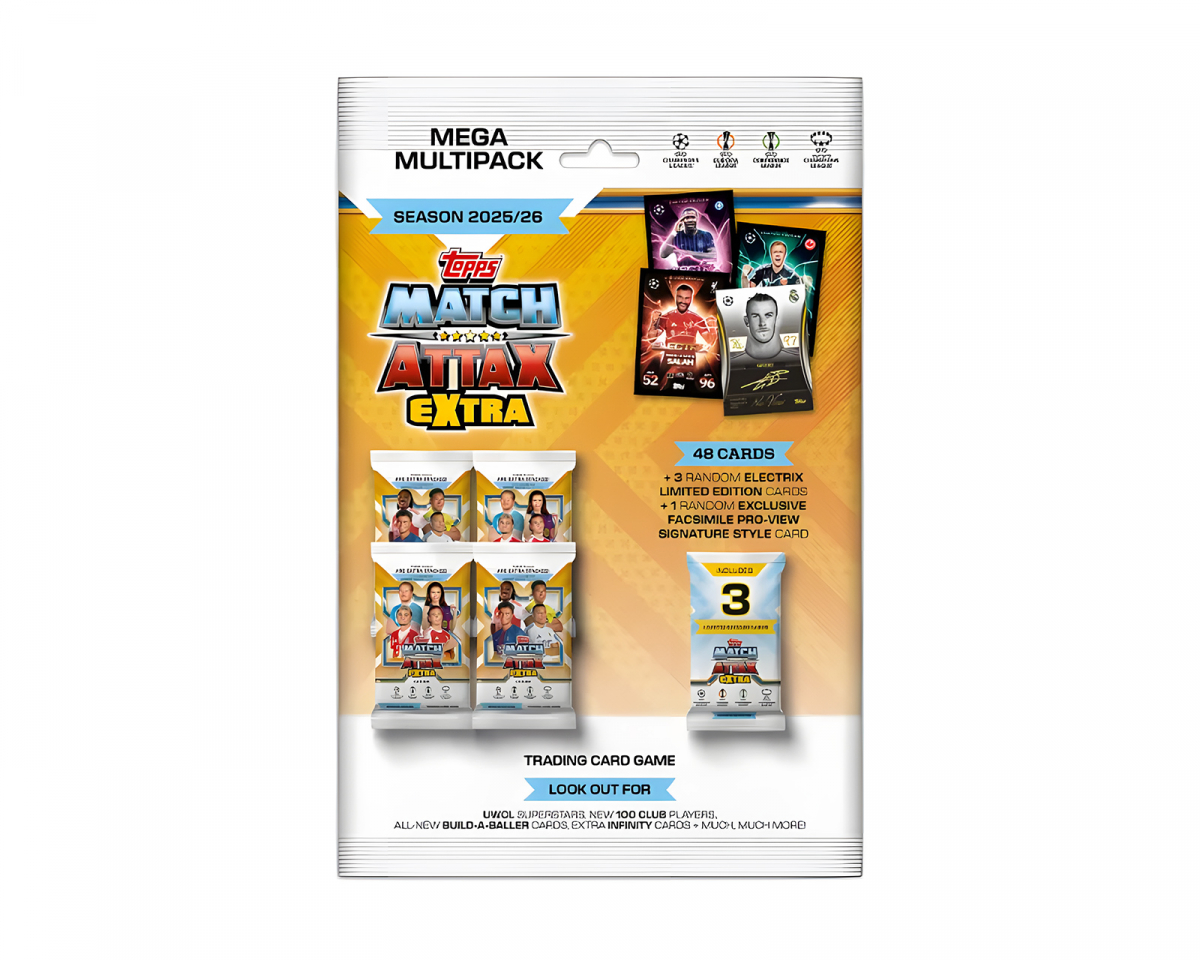 Match Attax Champions League 25/26 Mega Extra Multipack