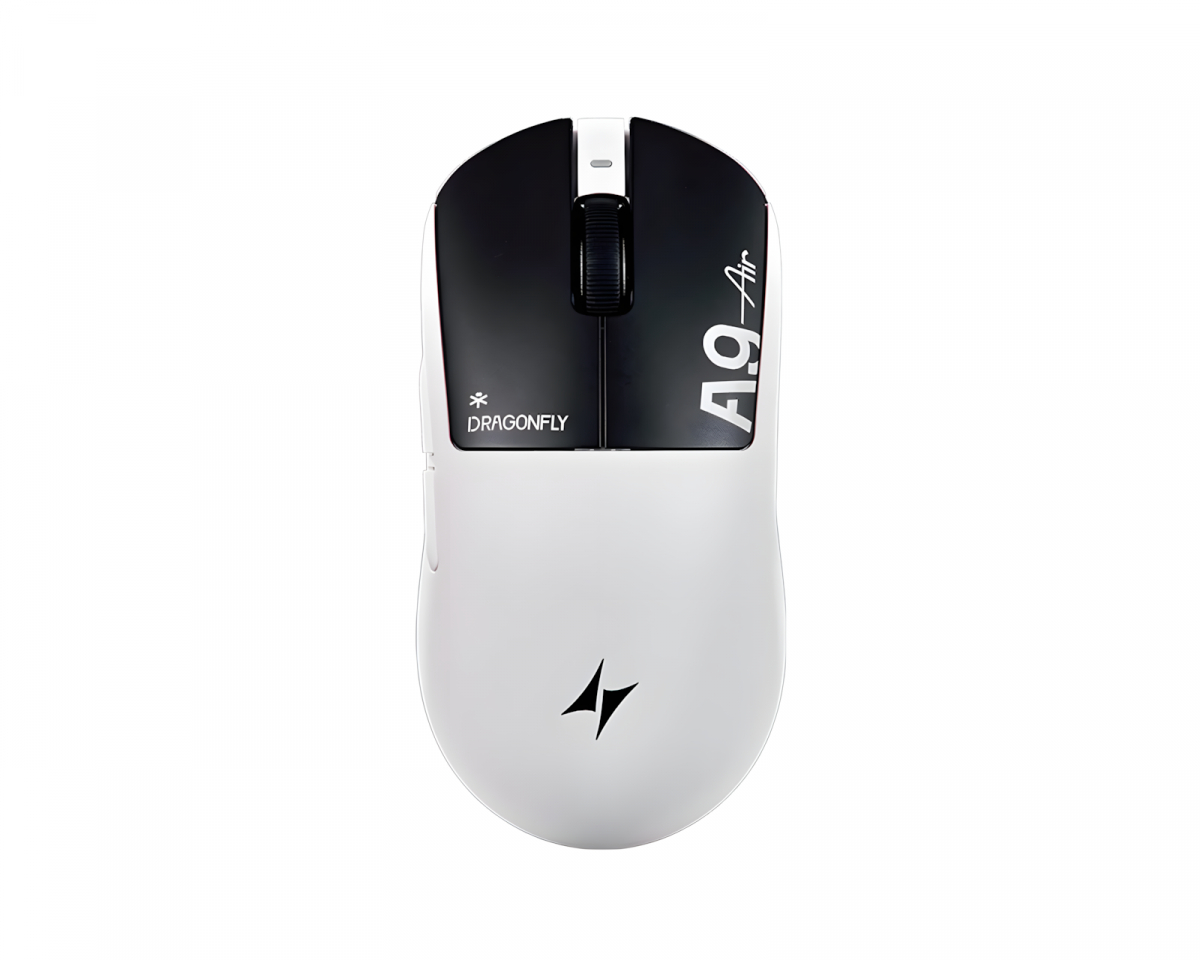 ATK A9 Air Trådlös Gamingmus - Moon-Night White