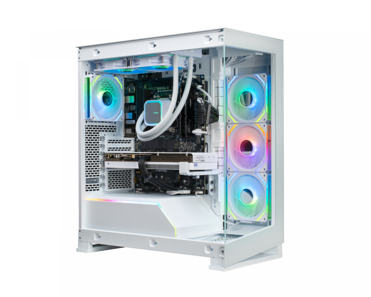 Shark Gaming Shark RGBeast White R700 Gamingdator - RX9070 XT - Ryzen 7 ...
