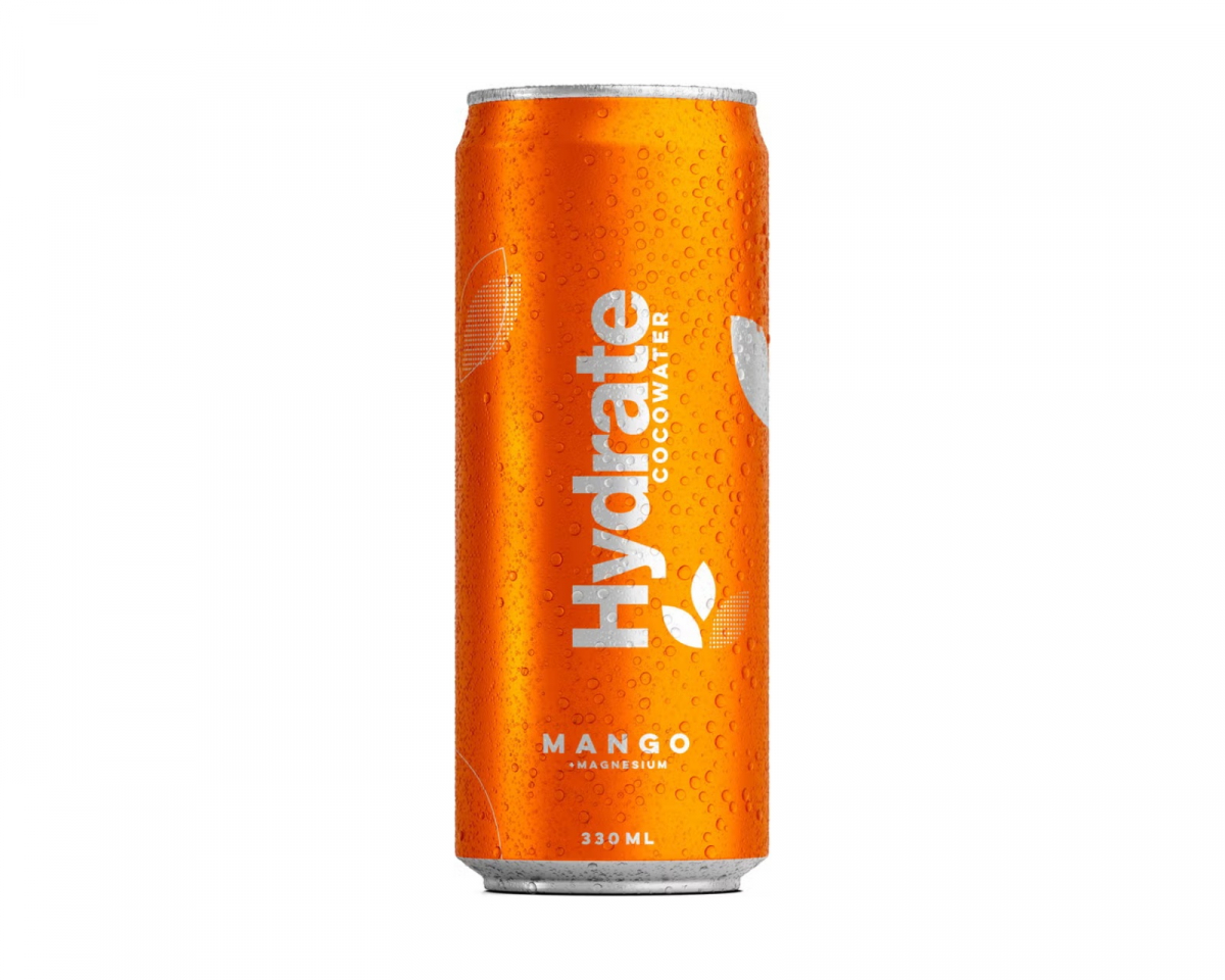 Hydrate Sparkling Cocowater 330ml Mango (Inkl. pant)