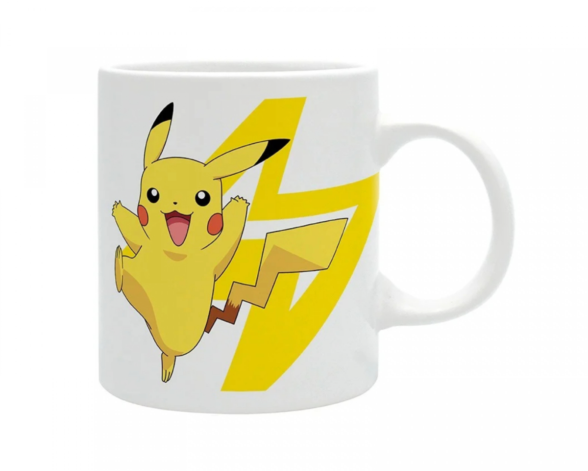 Abysse Pokémon - Mugg - 320 ml - Logotyp & Pikachu