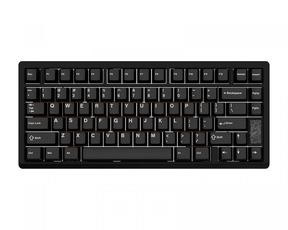 Chilkey Slice75 HE Gaming Tangentbord ANSI - Svart [Jade Pro]