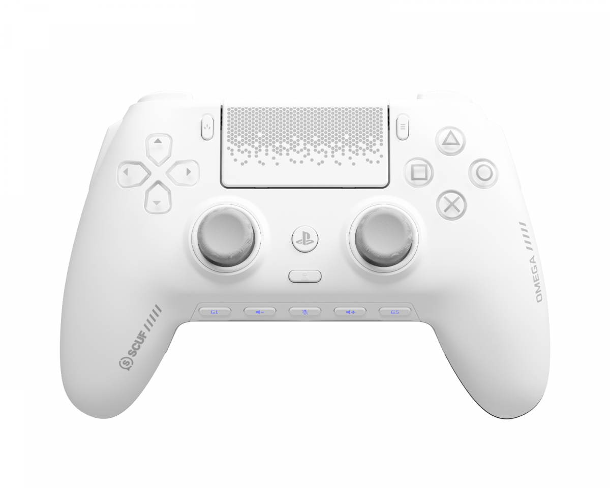 Scuf Omega Trådlös TMR Kontroll för PS5 & PC – Vit