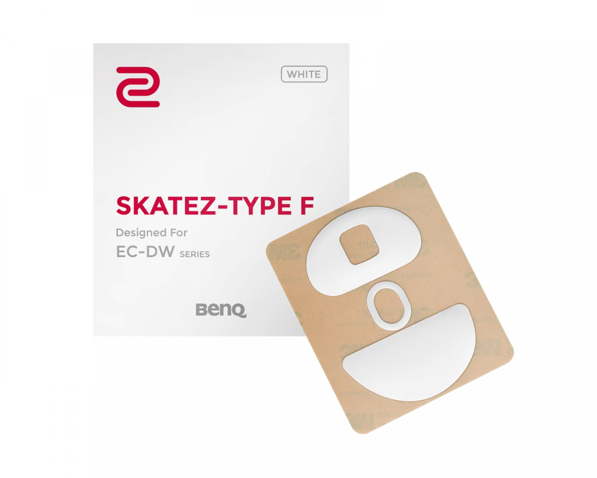 ZOWIE by BenQ Skatez - Type F för Zowie EC-DW Series - Vit