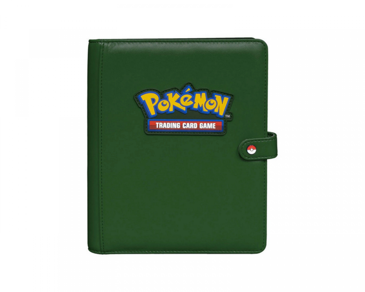 Premium Green Snap 4-pocket Binder