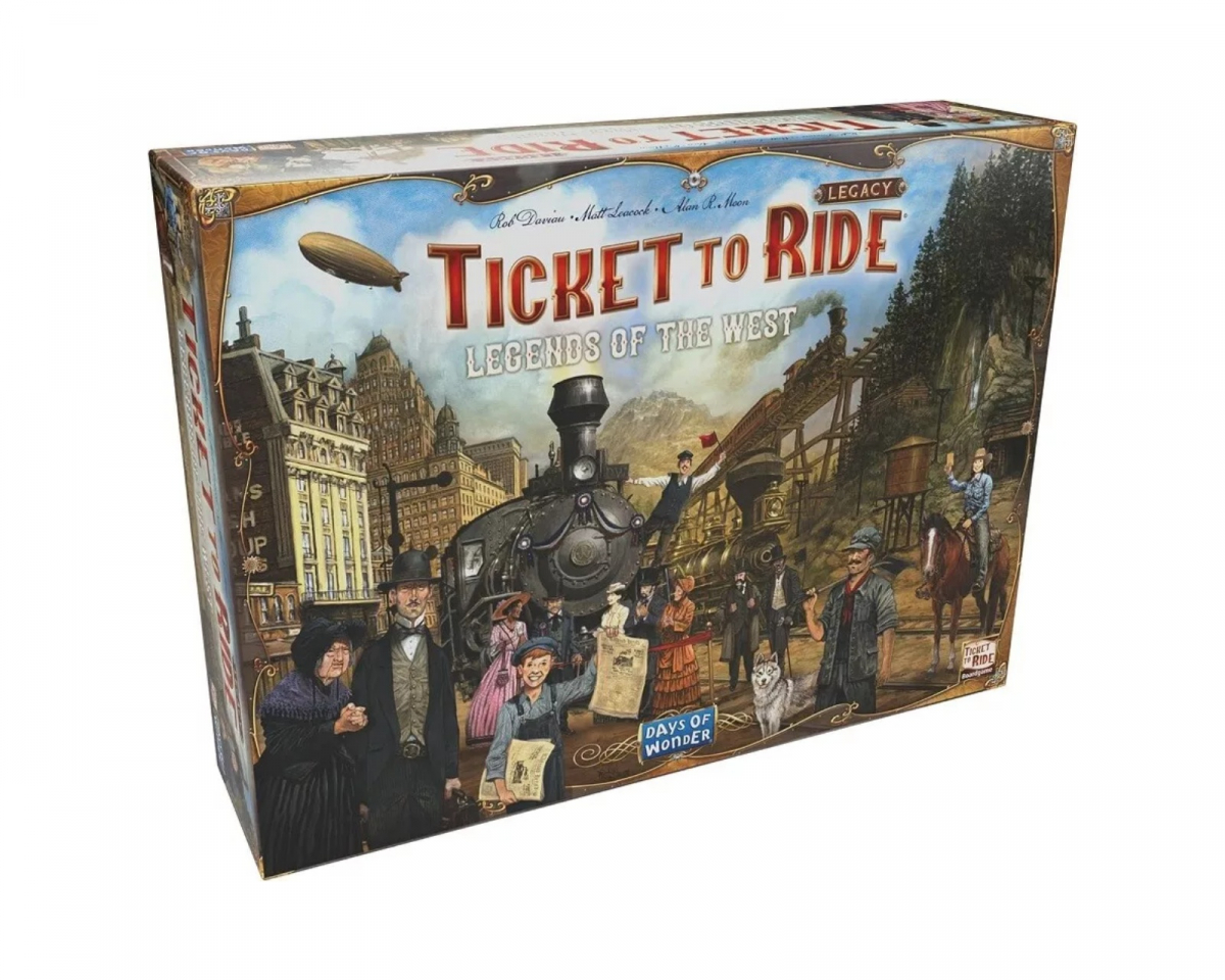 Ticket to Ride: Legacy Legends of the West (En)