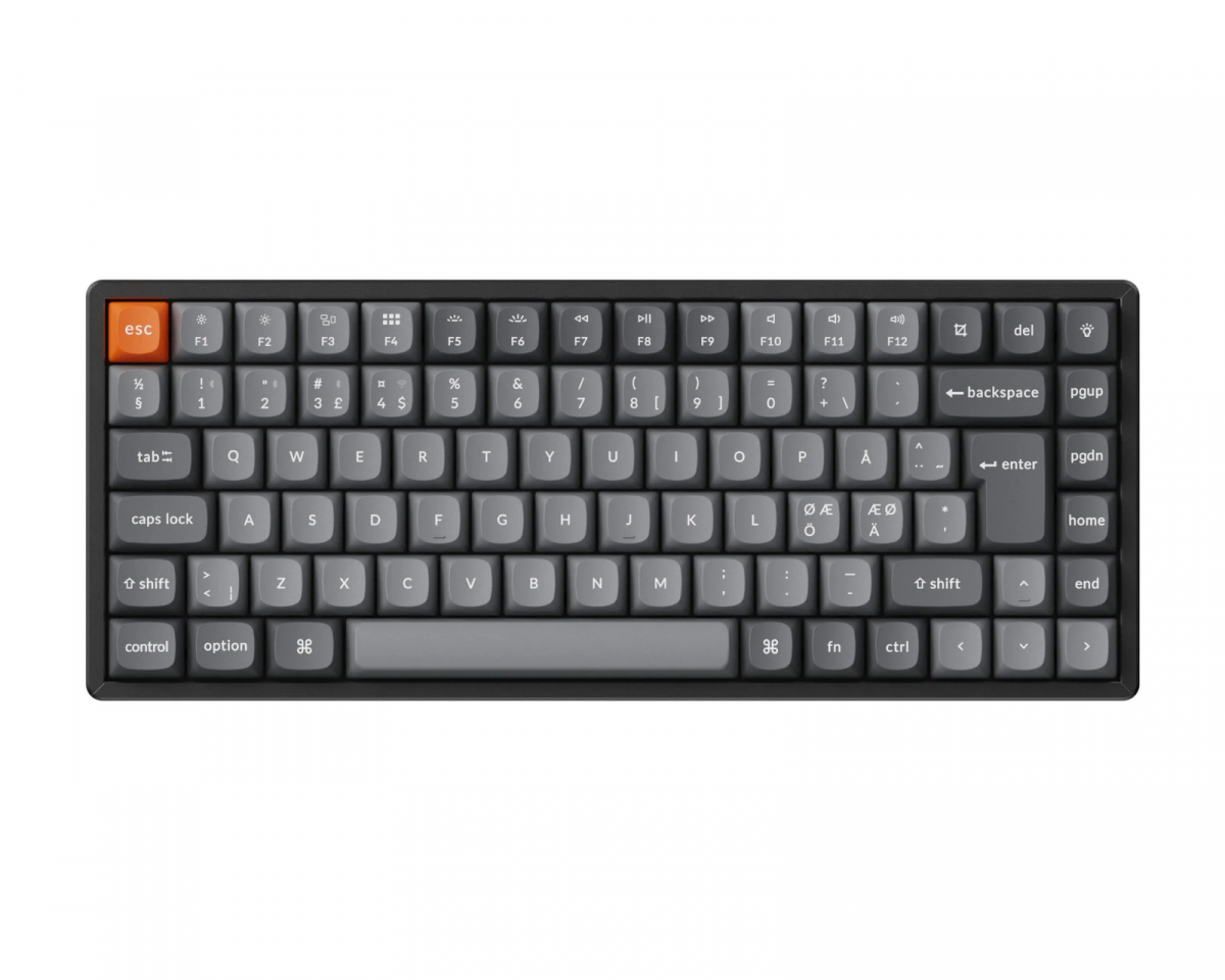 K2 MAX QMK/VIA Trådlöst Tangentbord [K Super Banana]