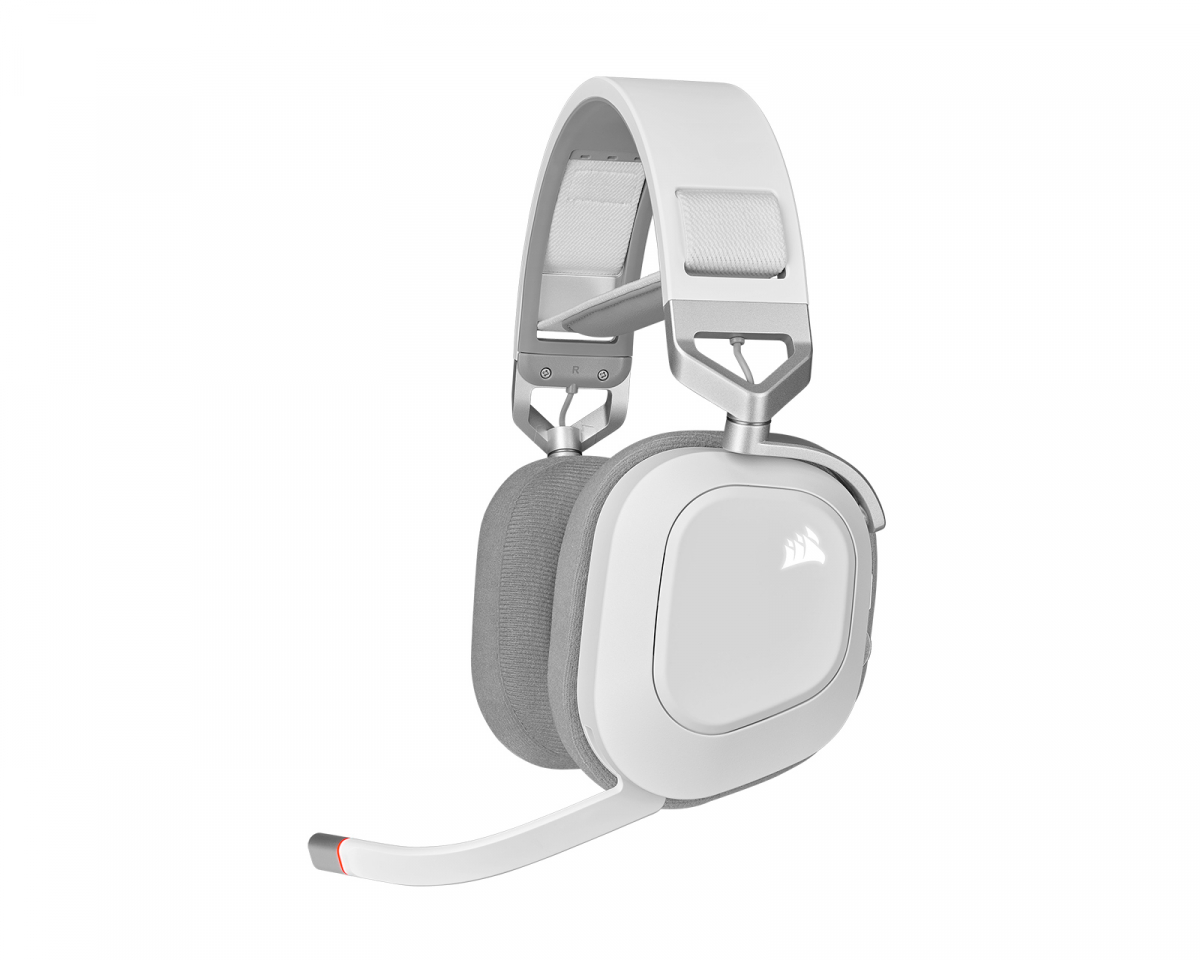 Corsair HS80 RGB Trådlöst Gamingheadset - White (DEMO)