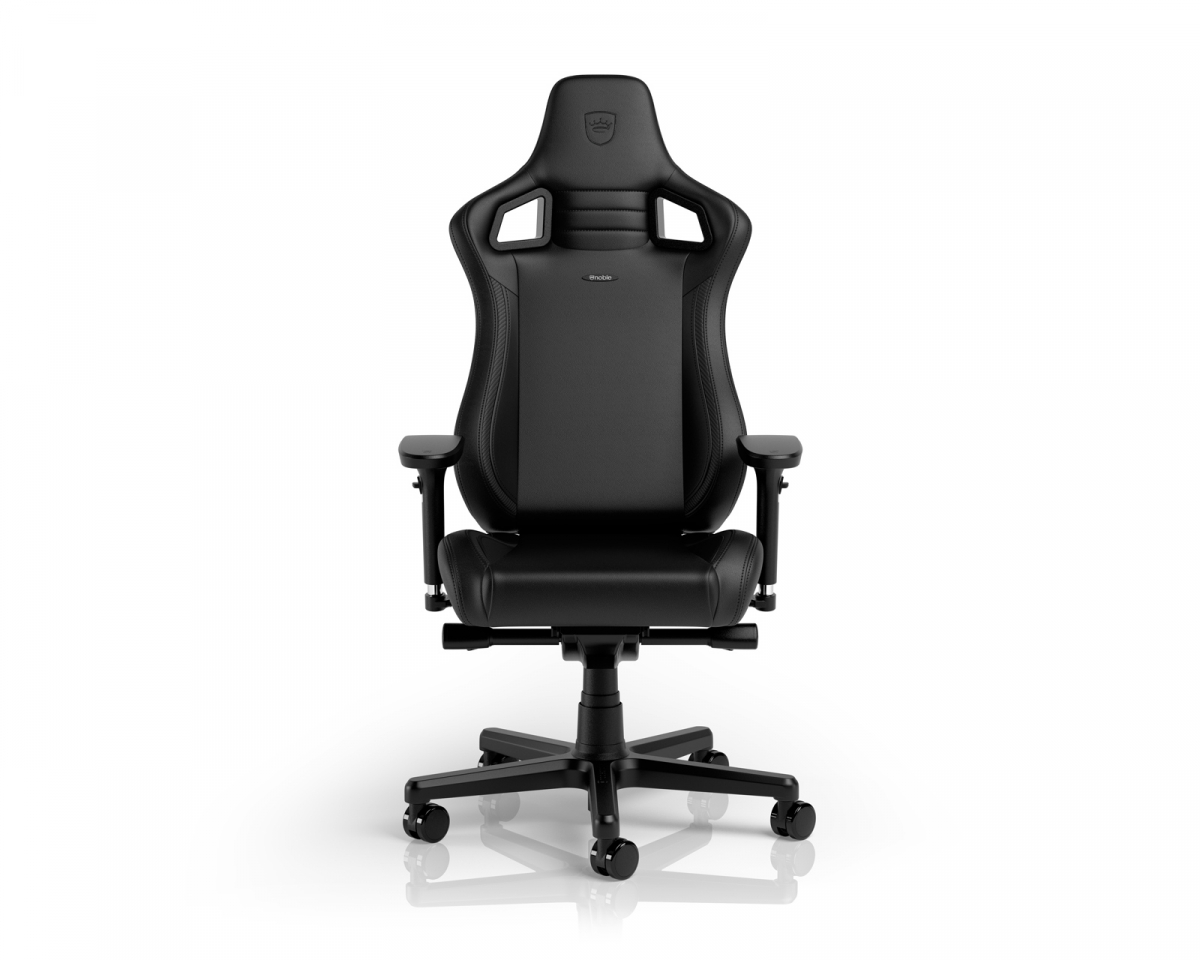 noblechairs EPIC Compact ECO PU - Svart / Grå (DEMO)