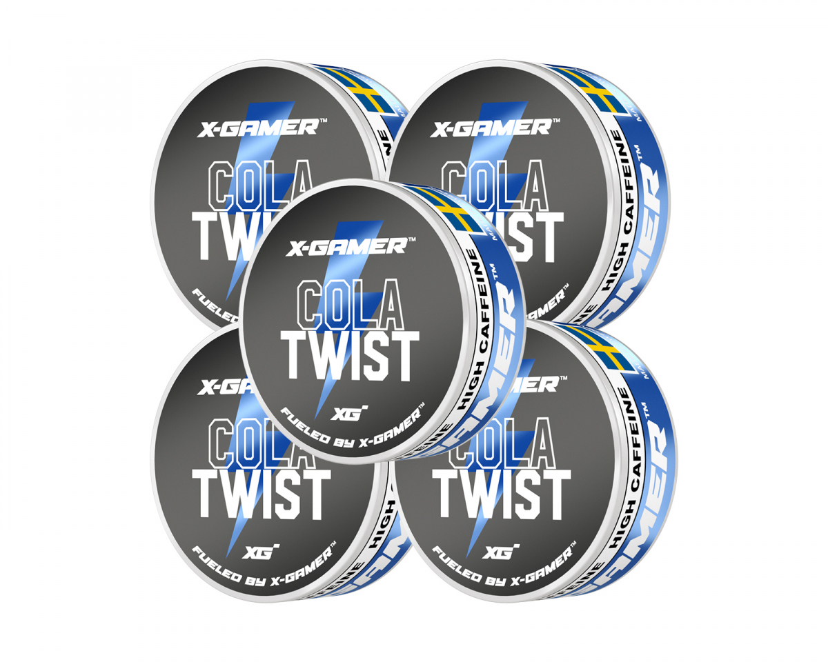 X-Gamer Pouch Energy - Cola Twist (5-Pack)