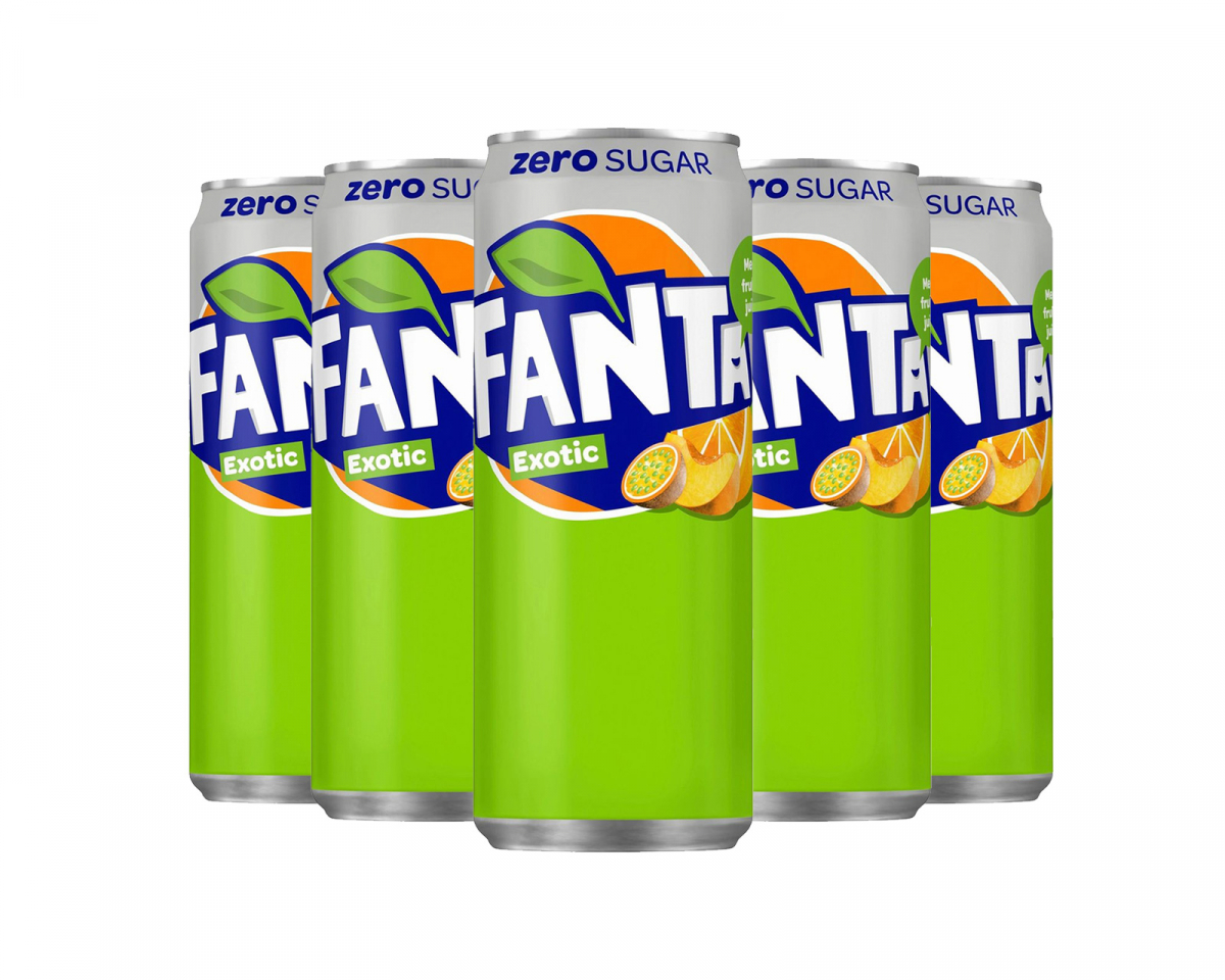 Fanta Zero Exotic 20-pack 33cl