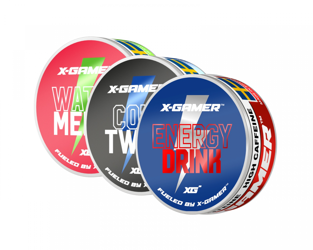 X-Gamer Pouch Energy - Flavour Combo (5-Pack)