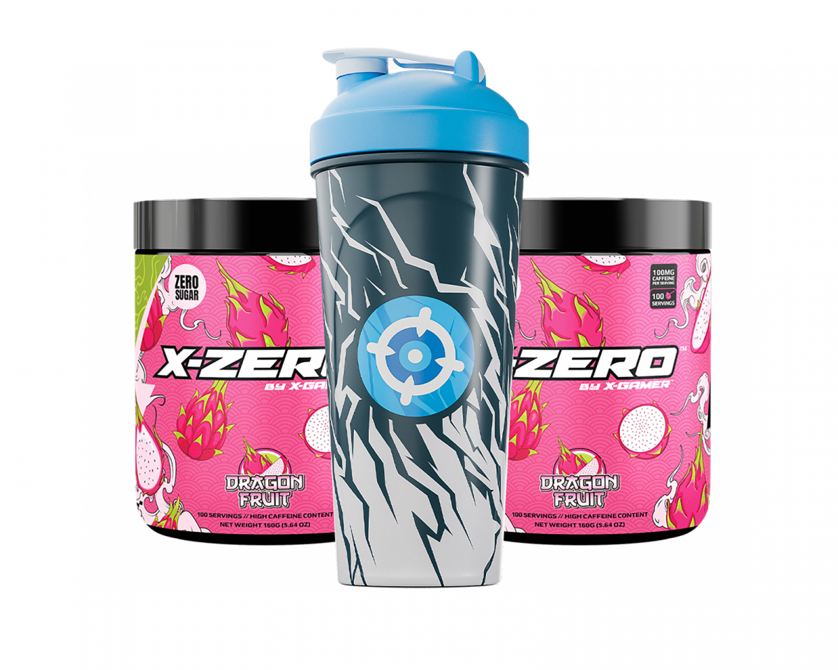 X-Gamer X-Zero Dragon Fruit - 2 x 100 Serveringar