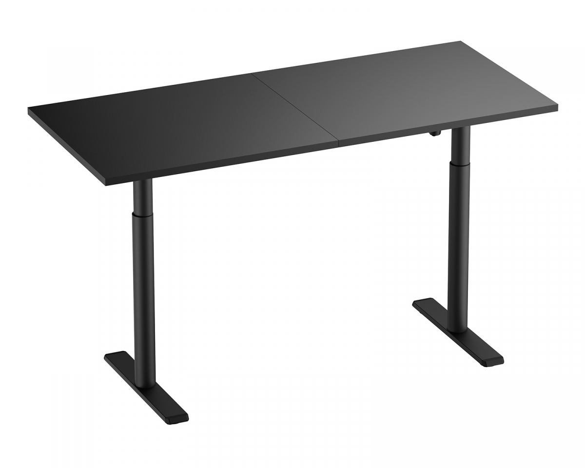 MaxMount Skrivbord Höj och Sänkbart 1600x700mm Elektrisk - Svart
