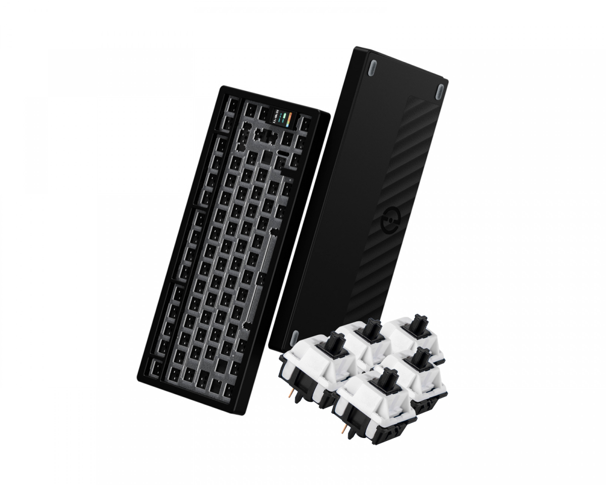 Chilkey ND75 Essential Edition ISO Barebone - Jet Black - WS Standard Switch k