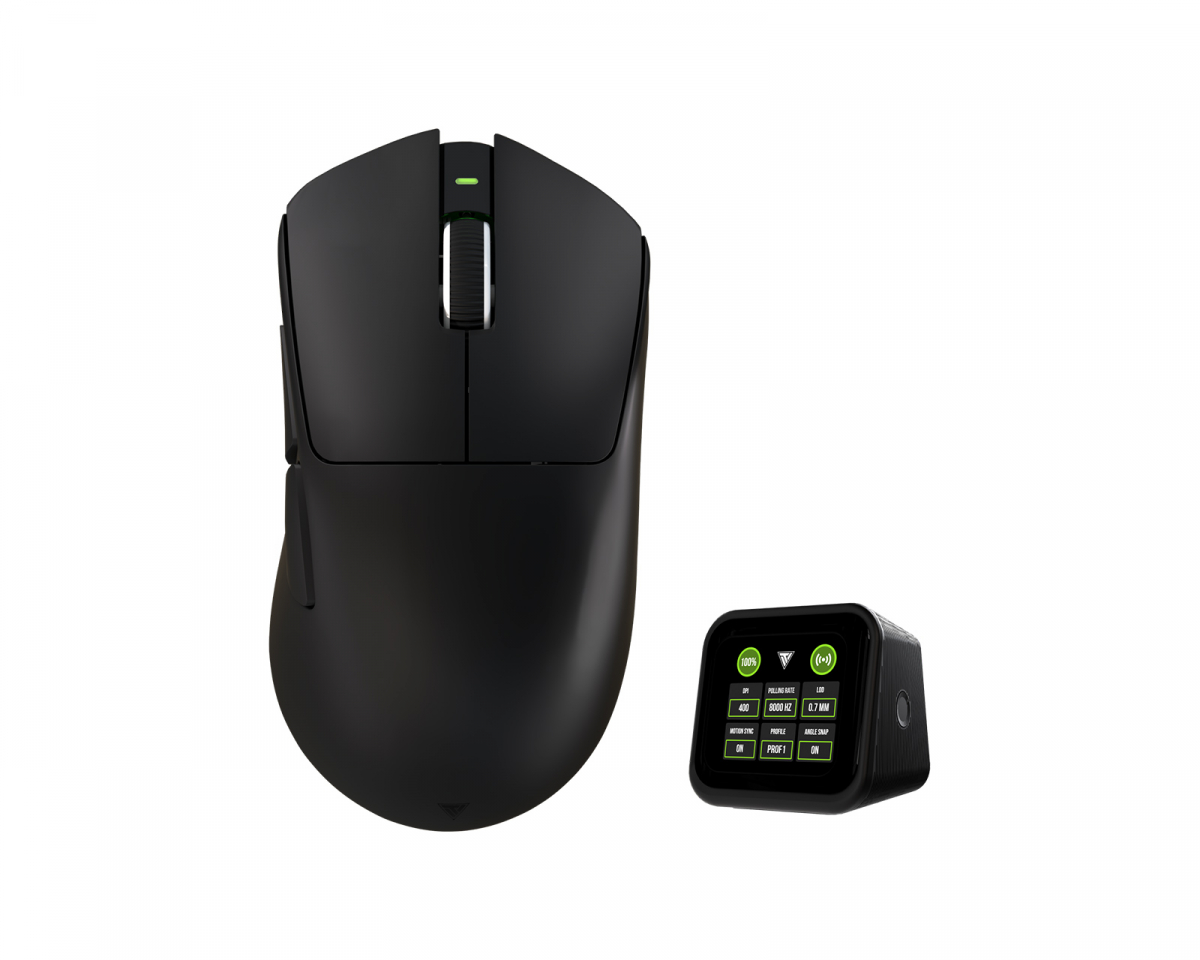 Teevolution Rapid Sync 8K Dongle + Terra Pro Trådlös Gamingmus - Svart