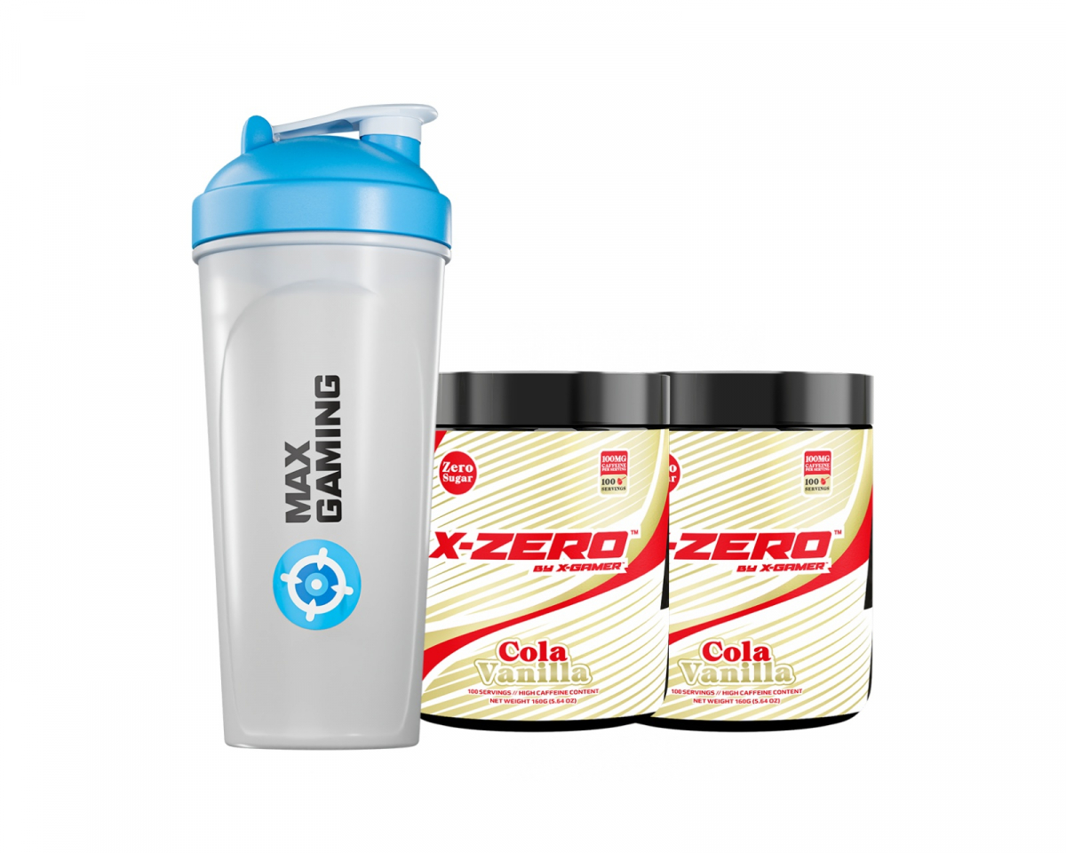 X-Zero Cola Vanilla- 2 x 100 Serveringar + Shaker