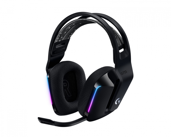 Logitech G733 Lightspeed Trådlöst Headset - Svart