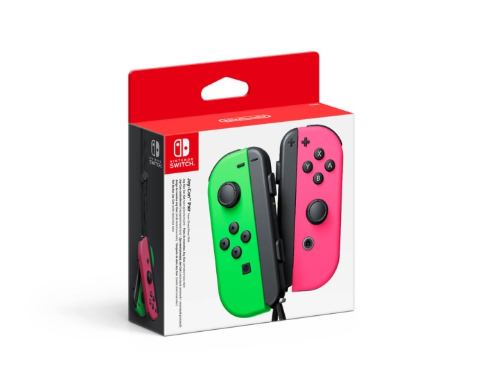 Nintendo Joy-Con Pair Neon - Grön/Rosa