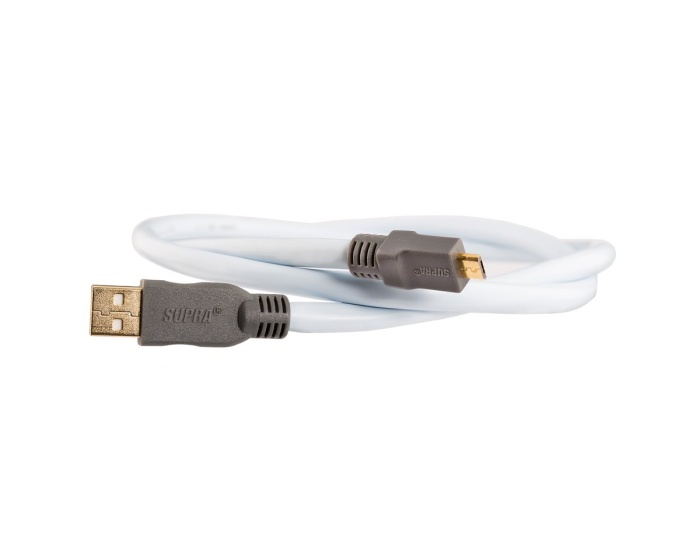 Supra USB Kabel 2.0 A-Micro B - 1 meter