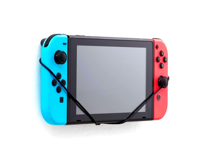 Floating Grip Nintendo Switch Väggfäste (Blå/Röd)