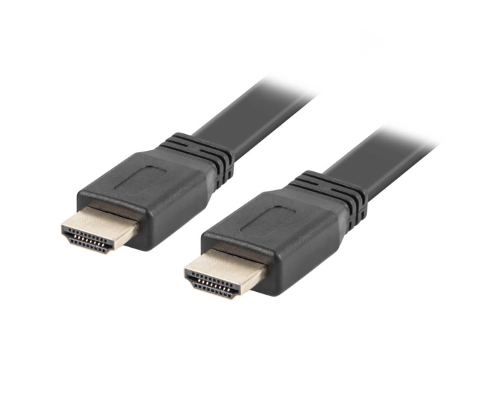 Lanberg HDMI Kabel Flat V2.0 4K 0.5 Meter