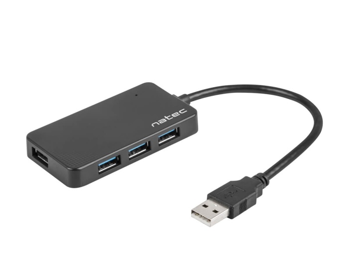 Natec USB Hub 3.0 Moth 4-portar