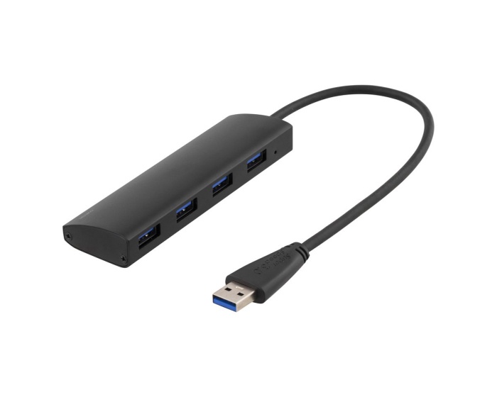 Deltaco USB 3.1 Gen 1 Hub till 4x USB Typ A