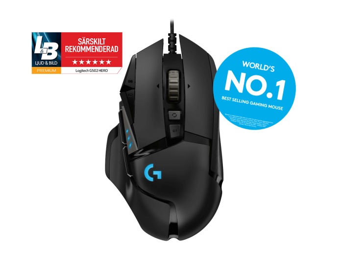 Logitech G502 Hero Gamingmus